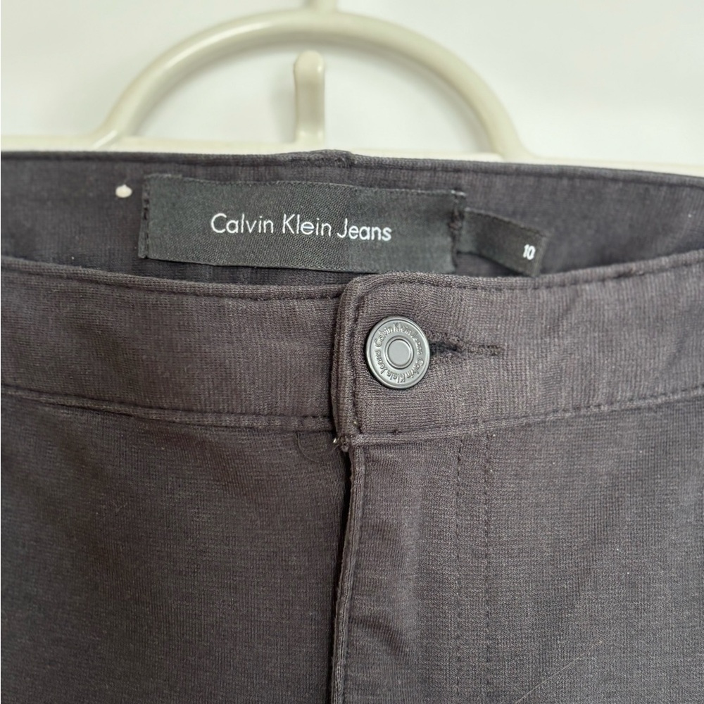 Calvin Klein Dark Gray Straight Leg Jeans